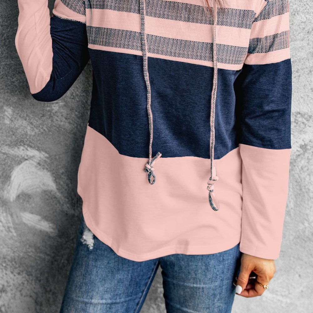 💜 New Pink Color Block Top - Picture 4 of 4